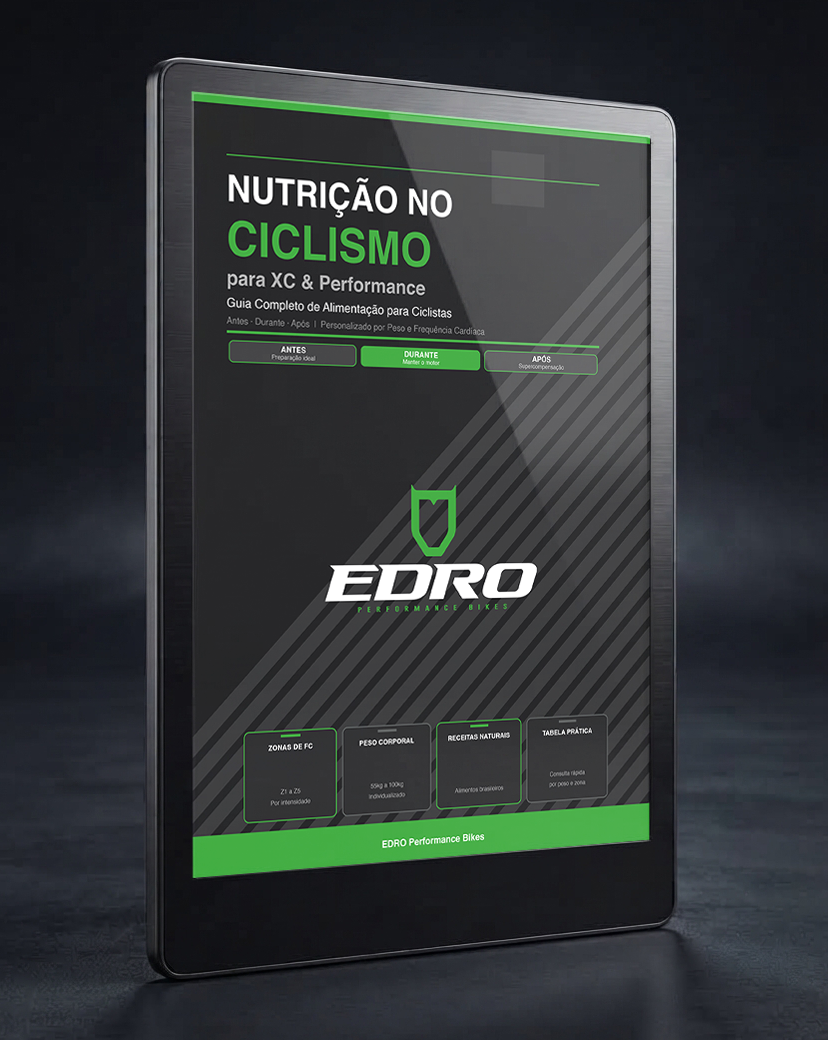 Capa do e-book EDRO Nutrição no ciclismo