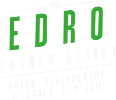 Selo EDRO Carbon Assist, crash replacement e repair program