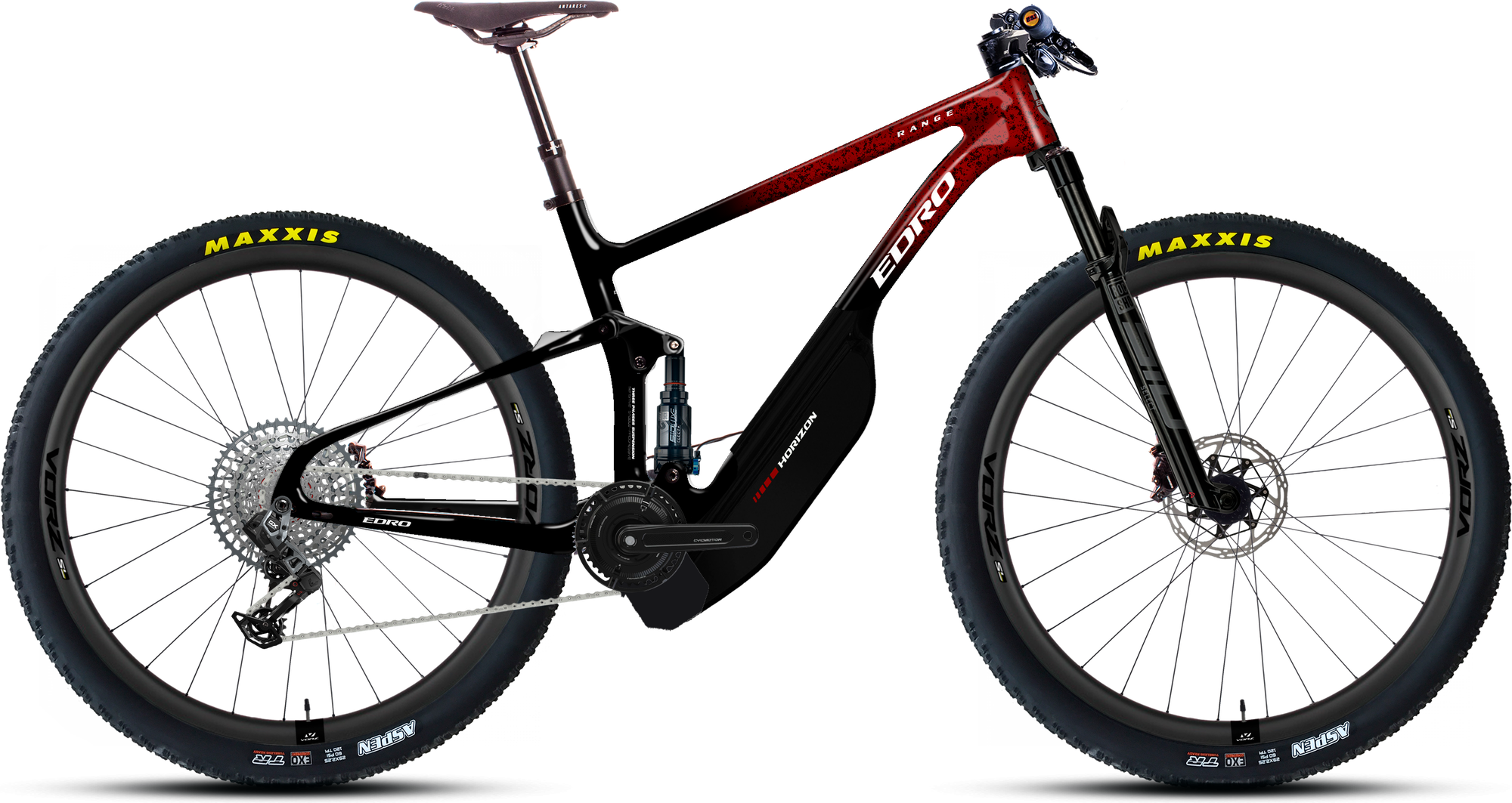 EDRO RANGE HORIZON XCR 2027, vista lateral