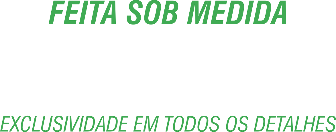 Feita sob medida + pintura personalizada · Exclusividade em todos os detalhes